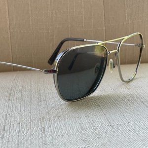 Warby Parkers EyeglassesSunglasses Silver Tone Glasses ABE 2152 55[]16 145